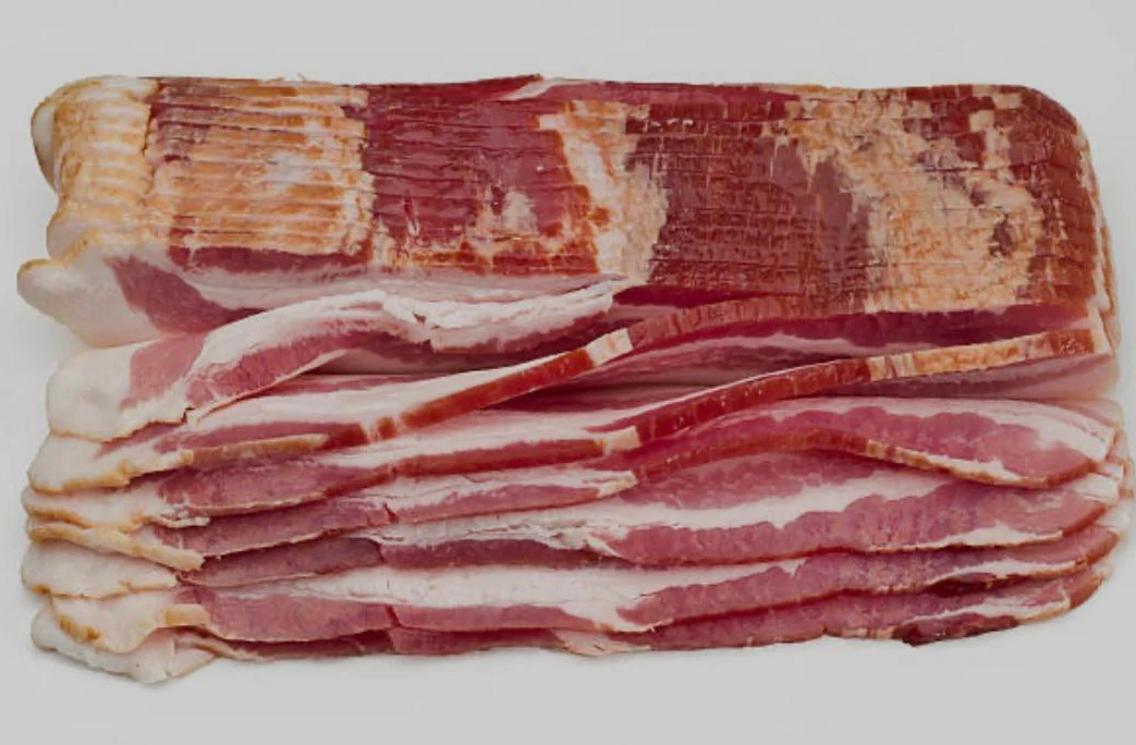 Applewood double smoked thick slab bacon! Webster City