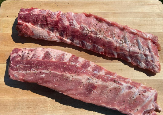 Baby Back Ribs- 2 Slabs (peeled and skinned)