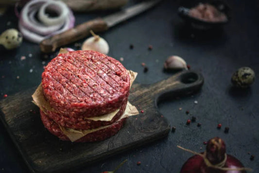 Pub Burgers 6 oz. triple blended